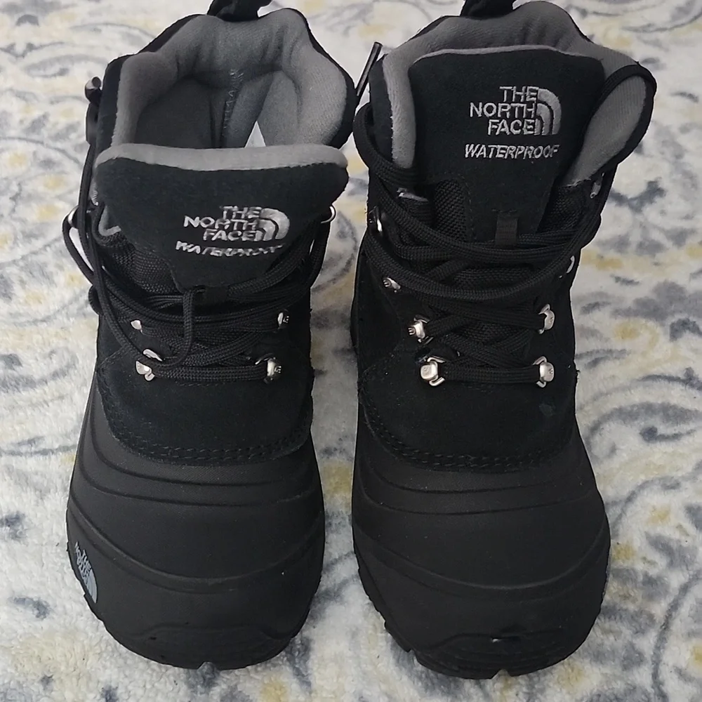 The North Face Black Insulated Winter Boots